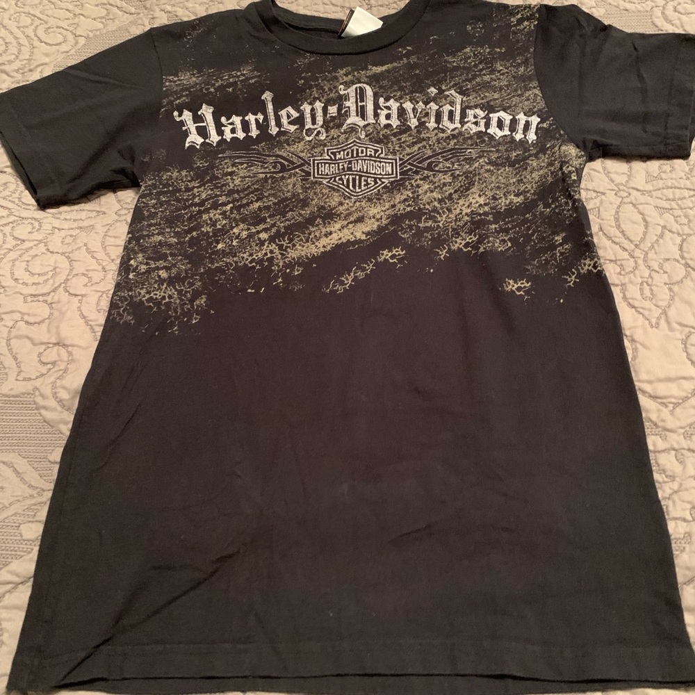 Harley Davidson mens tshirt black medium